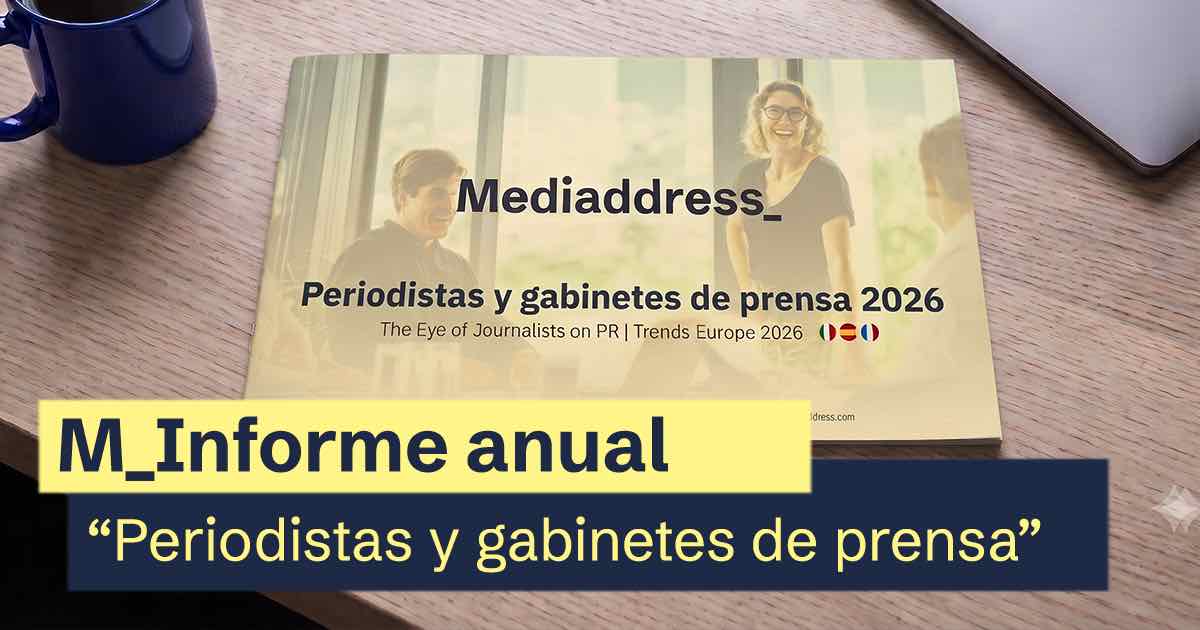 Informe anual Periodistas y gabinetes de prensa 2026