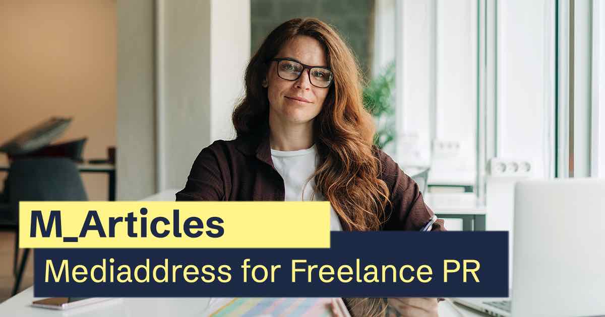 Mediaddress for freelance press officers