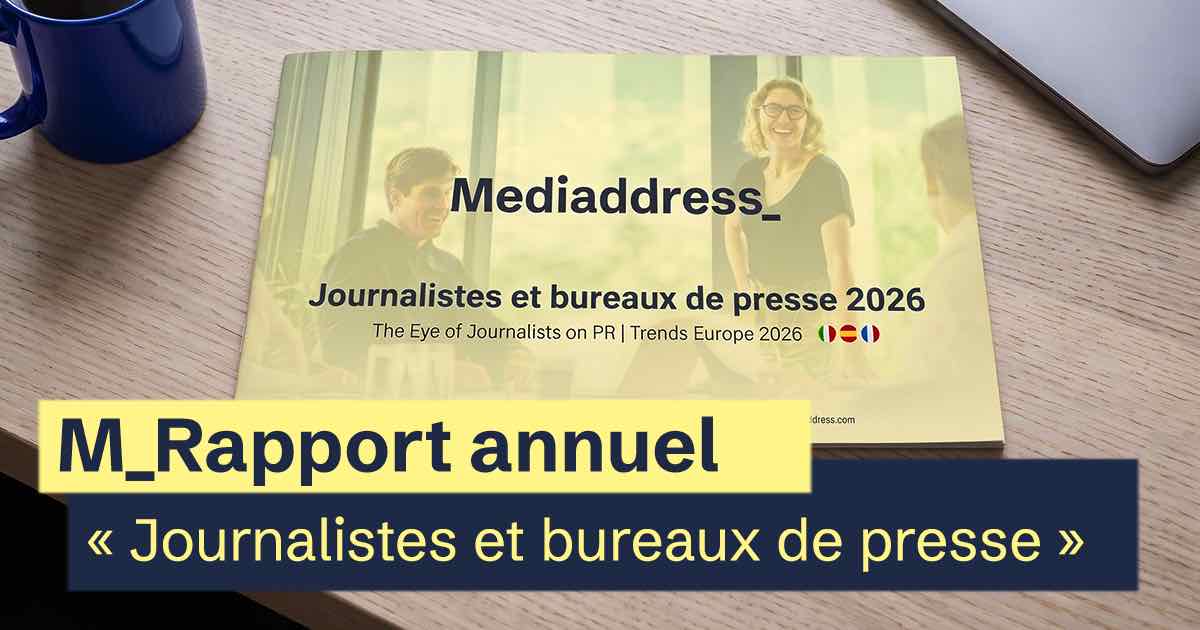 Rapport annuel Journalistes et bureaux de presse 2026