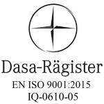 Certificazione Dasa Ragister 9000-2015